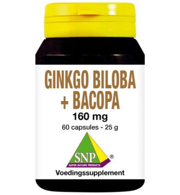 SNP Ginkgo biloba met bacopa 60 Vegetarische capsules