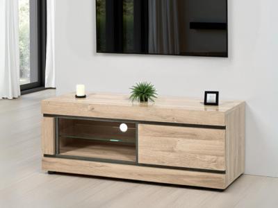 TV-meubel MARNOIX 1 lade franse eik