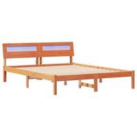 Bedframe Wasbruin 140 x 200 cm Massief grenenhout - thumbnail