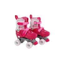 Street Rider rolschaatsen roze verstelbaar, maat 31-34 - thumbnail