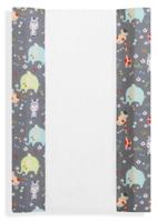 Interbaby Aankleedkussen Jungle 80 X 55 Cm Pvc Donkergrijs-s - thumbnail