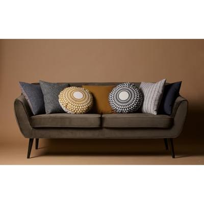 WOOOD 2-zits Bank 'Rocco' Velvet, kleur Groen