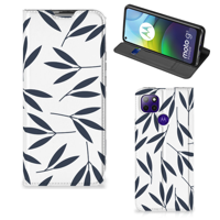 Motorola Moto G9 Power Smart Cover Leaves Blue - thumbnail