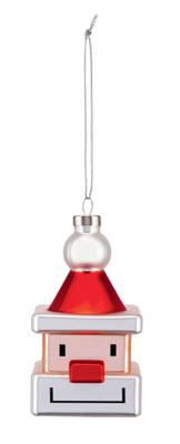 Alessi Le Palle Quadrate Kerstornament Santa Cube
