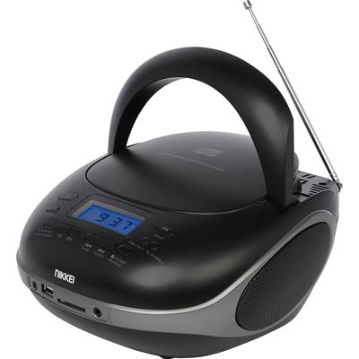 Nikkei Cd-speler met FM-radio en USB NPRC56BK 14 W zwart