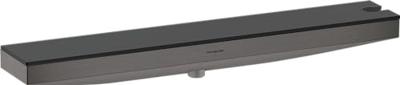 Hansgrohe Rainfinity muuraansluiting porter 500 met douchehouder en planchet R, Brushed Black Chrome - thumbnail