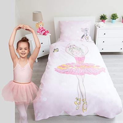 Ballerina Dekbedovertrek - Eenpersoons - 140 x 200 cm