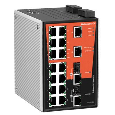 Weidmüller IE-SW-PL18M-2GC-16TX Industrial Ethernet Switch Weidmüller IE-SW-PL18M-2GC-16TX Industrial Ethernet Switch