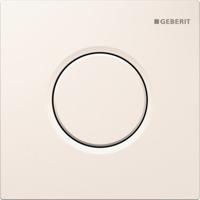 Bedieningspaneel Geberit Sigma 01 incl Achterpaneel voor Urinoir Wit - thumbnail