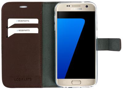 Classic Wallet Case Samsung Galaxy S7 - Smartphonehoesje - Booktype - PU leer - inclusief pashouder - Bruin