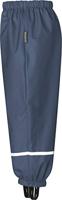 Playshoes regenbroek fleece gevoerd Uni Blauw-140 - thumbnail
