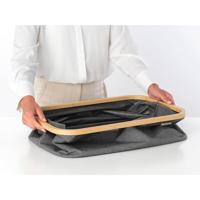Brabantia Wasmand - 40 liter - opvouwbaar - pepper black 232725 - thumbnail