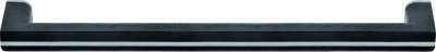 Formani Piet Boon TWO PB22/320 meubelgreep - mat RVS/eikenhout zwart
