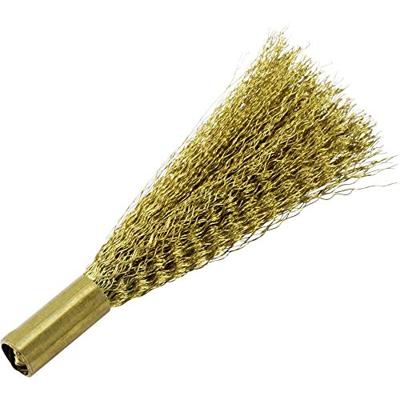 TOOLCRAFT TO-5864076 Reserveborstels voor glasvezelgumstiften 12 stuks (messing draad) 4 mm Diameter 4 mm 12 stuk(s)