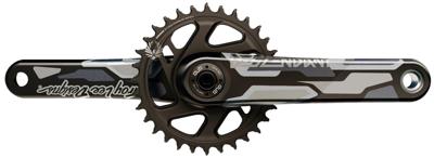 TRUVATIV crankstel "descendant troy lee design eagle" crankset truv.desc.troy lee des.eagle 165mm bl. TRUVATIV crankstel "descendant troy lee design eagle" crankset truv.desc.troy lee des.eagle 165mm bl.