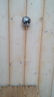 Kerstbal zilver/wit op stok Warentuin Mix - Warentuin mix Kerstbal zilver/wit op stok Warentuin Mix - Warentuin mix