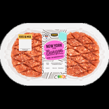 Jumbo New York Style Burgers 2 Stuks
