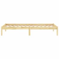 Bedframe massief hout 90x190 cm - thumbnail