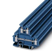 Phoenix Contact 1414077 Doorgangsserieklem 5.2 mm Schroeven Blauw 50 stuk(s) - thumbnail