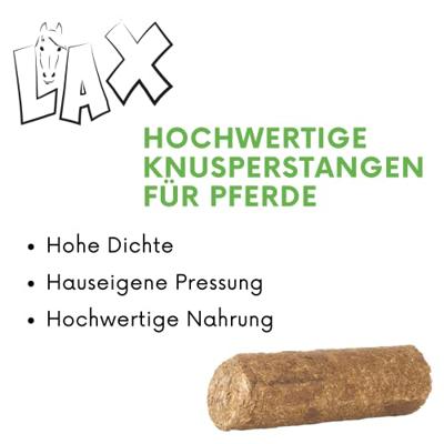 Lax Hooi/Groente knabbelblok voor Paarden