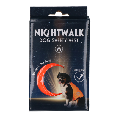 Nightwalk Safety Vest Oranje M Nightwalk Safety Vest Oranje M