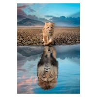 Clementoni legpuzzel super color self reflection, 300st. - thumbnail
