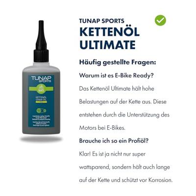 TUNAP SPORTS ultimate kettingolie 950 ml werkplaats 1105823