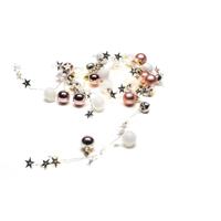 Konstsmide 3291-503 Lichtketting Parel Binnen werkt op batterijen Aantal lampen 20 LED Warmwit Verlichte lengte: 1.9 m Timer - thumbnail