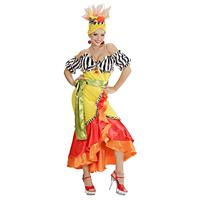 Braziliaanse dame verkleedkleding - thumbnail