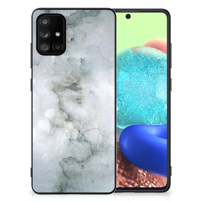 Kleurrijke Telefoonhoesje Samsung Galaxy A71 Painting Grey