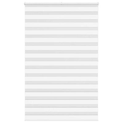 Zebra rolgordijn 145x200 cm stofbreedte 140,9cm polyester wit