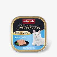 ANIMONDA Vom Feinsten Mildes Menu Turkey and trout - nat kattenvoer - 100g - thumbnail