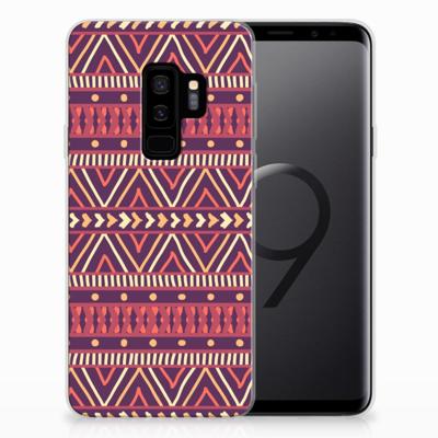 Samsung Galaxy S9 Plus | TPU bumper | Aztec Paars Samsung Galaxy S9 Plus | TPU bumper | Aztec Paars