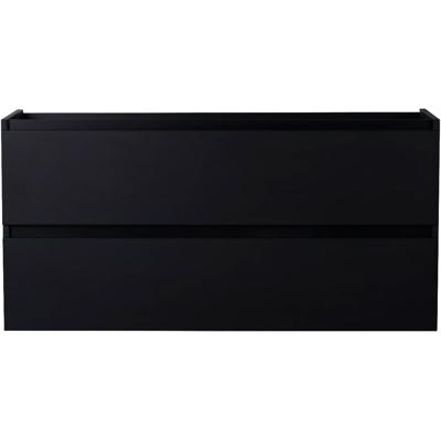 Wiesbaden Marmaris Onderkast 100x45cm Mat Zwart met Softclose Laden