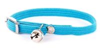 Martin halsband kat elastisch nylon turquoise - thumbnail