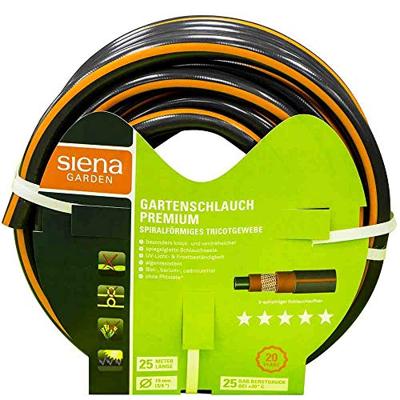 Siena Garden 110070 Tuinslang Oranje, Antraciet 19 mm 25 m