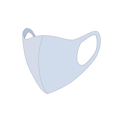 Mondkapje Blauw One Size - Uitwasbaar