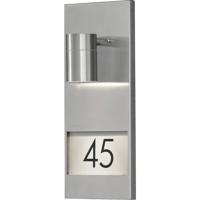KonstSmide WandspotModena Adress RVS met huisnummer - 7655-000 - thumbnail