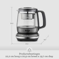Sage The tea maker compact Waterkoker Bruin - thumbnail