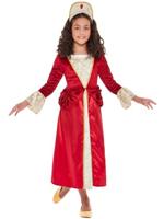 Tudor Prinsessenjurk Rood - thumbnail