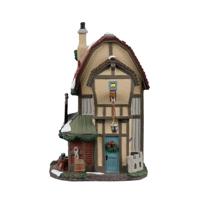 Lemax fitzroy&apos;s farrier verlicht kersthuisje Caddington Village 2023 - thumbnail