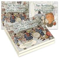 Anton Pieck Kerstkaarten Winkelend Echtpaar - thumbnail