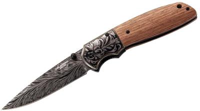 Herbertz zakmes 21,9 cm RVS/hout zilver/zwart/naturel Herbertz zakmes 21,9 cm RVS/hout zilver/zwart/naturel