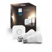 PHILIPS Hue White - Starterkit slimme LED lamp - 9.5W - E27 - Pak van 2 - thumbnail
