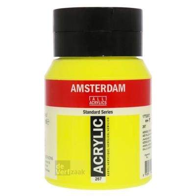 Royal Talens Amsterdam Acrylverf 500 ml - Azogeel Citroen 267