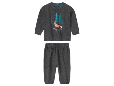 lupilu Baby jongens pyjama (Donkergrijs, 50/56)