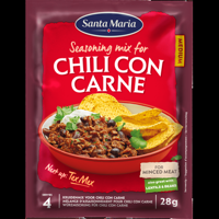 Santa Maria Chili Con Carne Kruidenmix Medium 28 g bij Jumbo - thumbnail