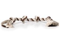 Flossytouw hondenspeeltje 4 knopen multi 360 gram - thumbnail