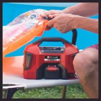 Einhell Power X-Change PRESSITO 18/21 Compressor 10 bar Digitaal display - thumbnail