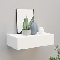 VidaXL Wandschap met lade 40x23,5x10 cm mdf wit - thumbnail